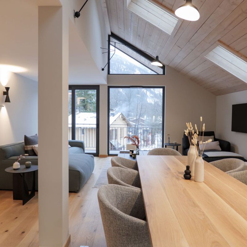 hyttalodge location d'appartements à Chamonix Mont-Blanc dans les Alpes