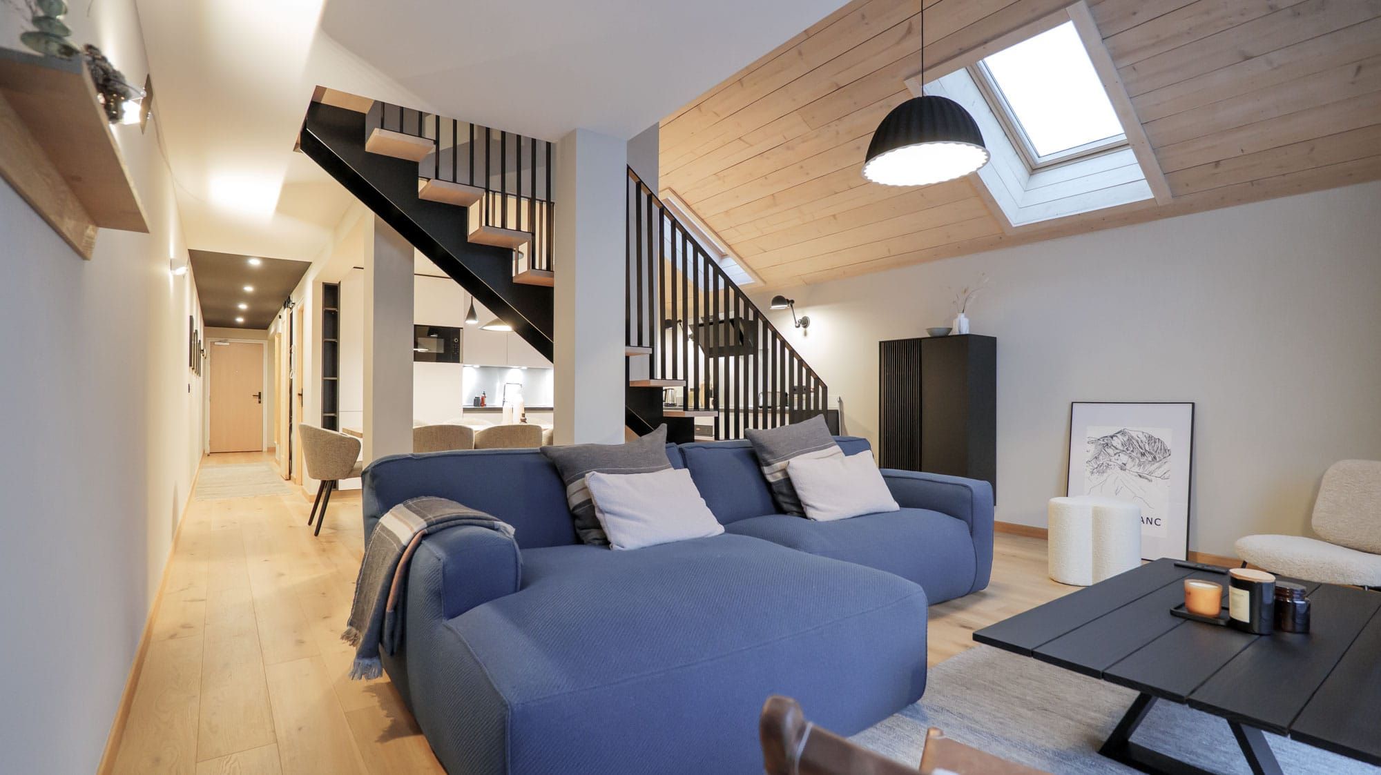 location rental accomodation appartement loft chamonix mont-blanc hyttalodge holidays